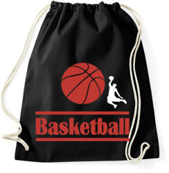 printfashion Basketball - Sportzsák, Tornazsák - Fekete (2568148)