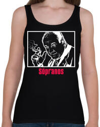 printfashion The Sopranos - Női atléta - Fekete (5431053)