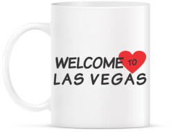 printfashion Welcome to Las Vegas - Bögre - Fehér (1893839)