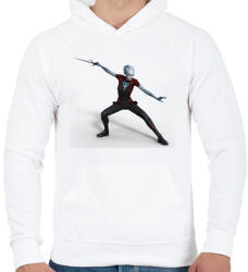 printfashion Amazon - Férfi kapucnis pulóver - Fehér (5207247)