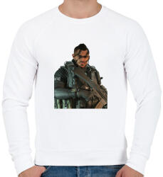 printfashion John "Soap" Mactavish - Férfi pulóver - Fehér (14550956)