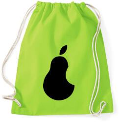 printfashion Pear Black - Sportzsák, Tornazsák - Limezöld (1456233)