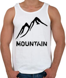 printfashion Mountain - Férfi atléta - Fehér (4614276)