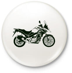 printfashion suzuki v-strom2 - Kitűző, hűtőmágnes - Fehér (3090324)