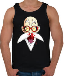 printfashion Master Roshi - Férfi atléta - Fekete (1106817)