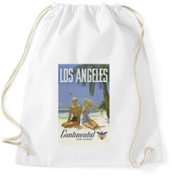 printfashion Los Angeles Retró - Sportzsák, Tornazsák - Fehér (13227164)