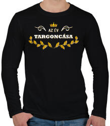 printfashion Az év targoncása - Férfi hosszú ujjú póló - Fekete (13076301)