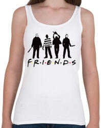 printfashion Halloween friends - Női atléta - Fehér (1830850)