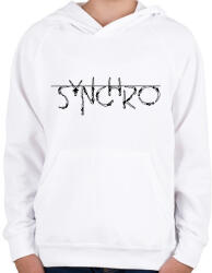 printfashion Synchro - Gyerek kapucnis pulóver - Fehér (15909400)