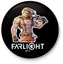 printfashion Farlight84 - Captain - Kitűző, hűtőmágnes - Fekete (16025623)