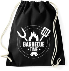 printfashion Barbecue time - Sportzsák, Tornazsák - Fekete (5035500)