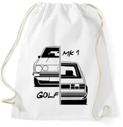 printfashion Volkswagen Golf MK1 - Sportzsák, Tornazsák - Fehér (15673785)