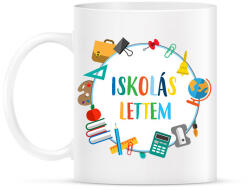 printfashion Iskolás lettem - Bögre - Fehér (1702010)