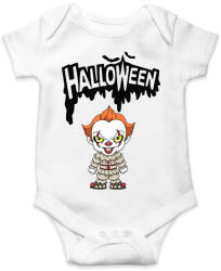 printfashion Halloween Pennywise - Baba Body - Fehér (1836580)