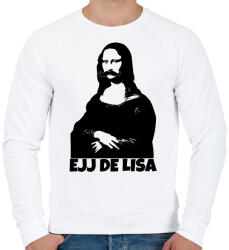 printfashion BETYÁROS LISA - Férfi pulóver - Fehér (10024545)