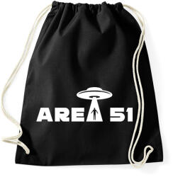 printfashion Area 51 - Sportzsák, Tornazsák - Fekete (1643028)