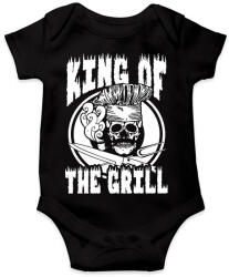 printfashion Grill király - Baba Body - Fekete (1514237)