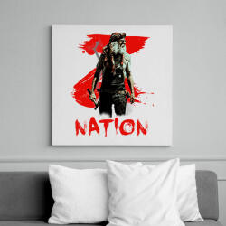 printfashion Z NATION DOC - Vászonkép - Fehér (6632869)