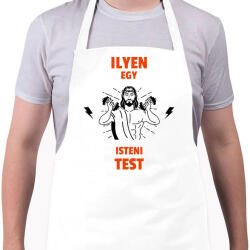 printfashion ISTENI TEST - Kötény - Fehér (10741804)