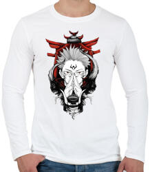 printfashion Jujutsu Kaisen Yuji Itadori - Férfi hosszú ujjú póló - Fehér (16440914)