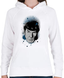 printfashion Star Trek - Spock - Női kapucnis pulóver - Fehér (2314906)