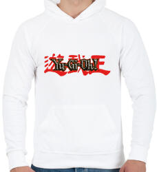 printfashion Yu-Gi-Oh! - Férfi kapucnis pulóver - Fehér (14763517)