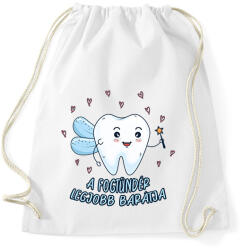 printfashion A fogtündér barátja - Sportzsák, Tornazsák - Fehér (10347972)