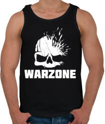 printfashion Warzone fejlövés - Férfi atléta - Fekete (3264457)