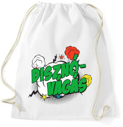 printfashion Disznóvágás - Sportzsák, Tornazsák - Fehér (2152585)