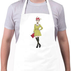 printfashion Mrs. Dog - Kötény - Fehér (4906437)