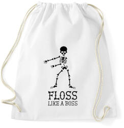 printfashion Flossing dance - Sportzsák, Tornazsák - Fehér (1302152)