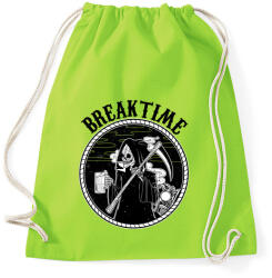 printfashion Szünet - Sportzsák, Tornazsák - Limezöld (39453)
