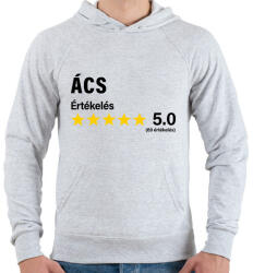 printfashion Ács Értékelés ***** 5.0 (69 értékelés) - Férfi kapucnis pulóver - Sport szürke (16423439)
