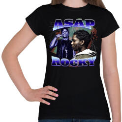 printfashion Asap Rocky - Női póló - Fekete (14130872)