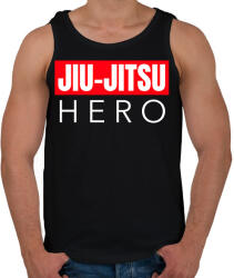 printfashion JIU-JITSU HERO - Férfi atléta - Fekete (9449660)
