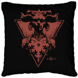 printfashion Diablo 4 game - Párnahuzat, Díszpárnahuzat - Fekete (14899638)