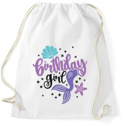 printfashion Birthday Girl - Sportzsák, Tornazsák - Fehér (13858631)