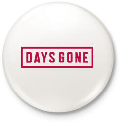 printfashion Days gone - Kitűző, hűtőmágnes - Fehér (3083330)