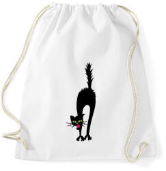 printfashion Cicmic megijedt - Sportzsák, Tornazsák - Fehér (424079)