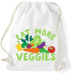 printfashion Eat healty - Sportzsák, Tornazsák - Fehér (2330029)