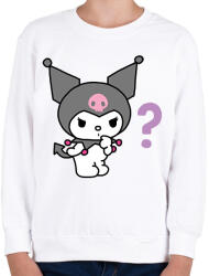 printfashion Kuromi Sanrio - Gyerek pulóver - Fehér (13799281)