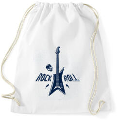 printfashion Rock and roll - Sportzsák, Tornazsák - Fehér (14011035)