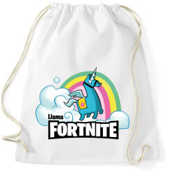 printfashion Fortnite Llama - Sportzsák, Tornazsák - Fehér (5556751)