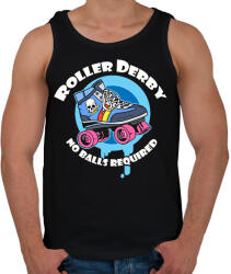 printfashion Roller Derby - Férfi atléta - Fekete (2565164)