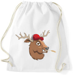 printfashion Buck - Sportzsák, Tornazsák - Fehér (865481)