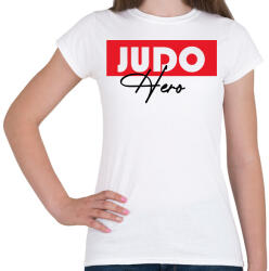 printfashion Judo hero - Női póló - Fehér (7566038)