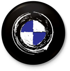 printfashion BMW tornádó black - Kitűző, hűtőmágnes - Fekete (3095813)