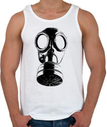 printfashion gáz maszk - Férfi atléta - Fehér (7470011)
