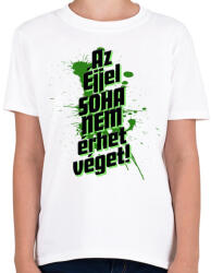 printfashion Az éjjel soha nem érhet véget! - Gyerek póló - Fehér (16608831)
