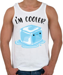 printfashion I'm cooler - Férfi atléta - Fehér (6994727)
